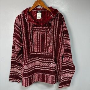 Oland Unisex Baja Outdoors Sweater Hoodie sz L